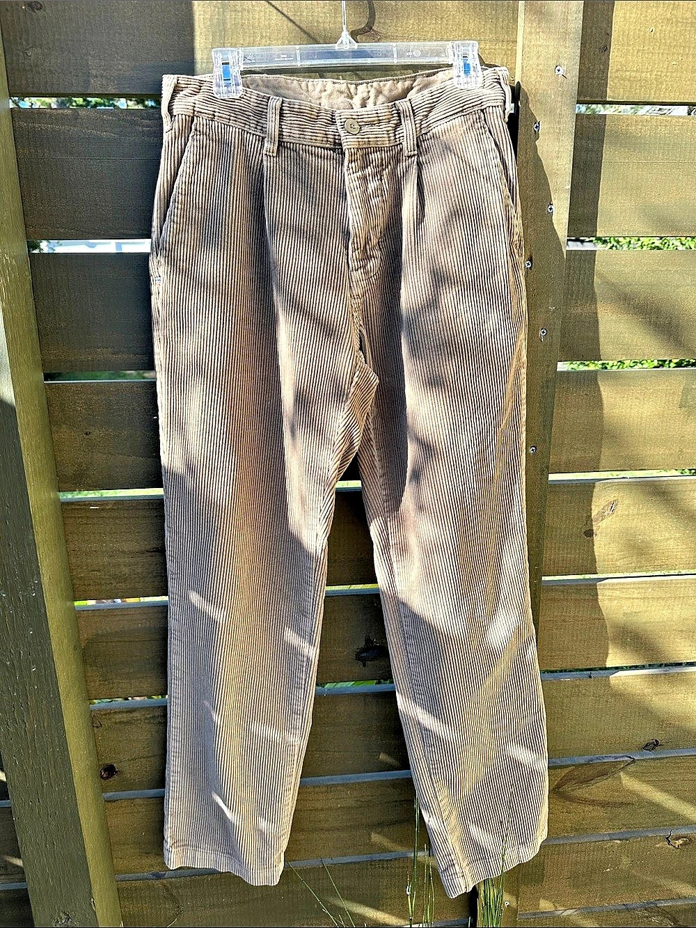Patagonia Men's Organic Cotton Corduroy Jeans Corduroy Pants Brown Waist 31